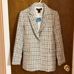 Rachel Zoe tweed blazer